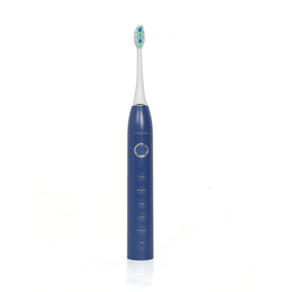 Snosha N2 blue sonic electric toothbrush on white background